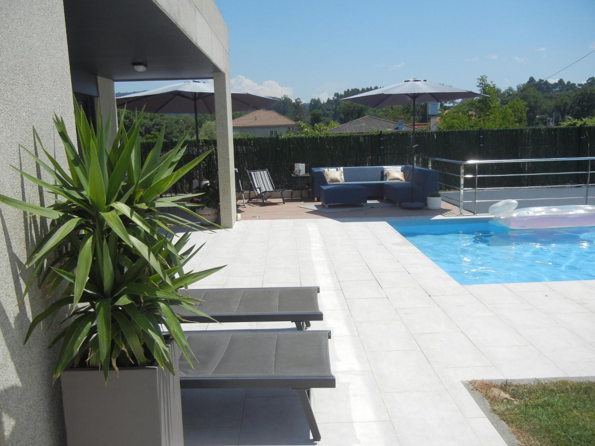 Chalet De Diseno Moderno En Sanxenxo Eksteriør bilde