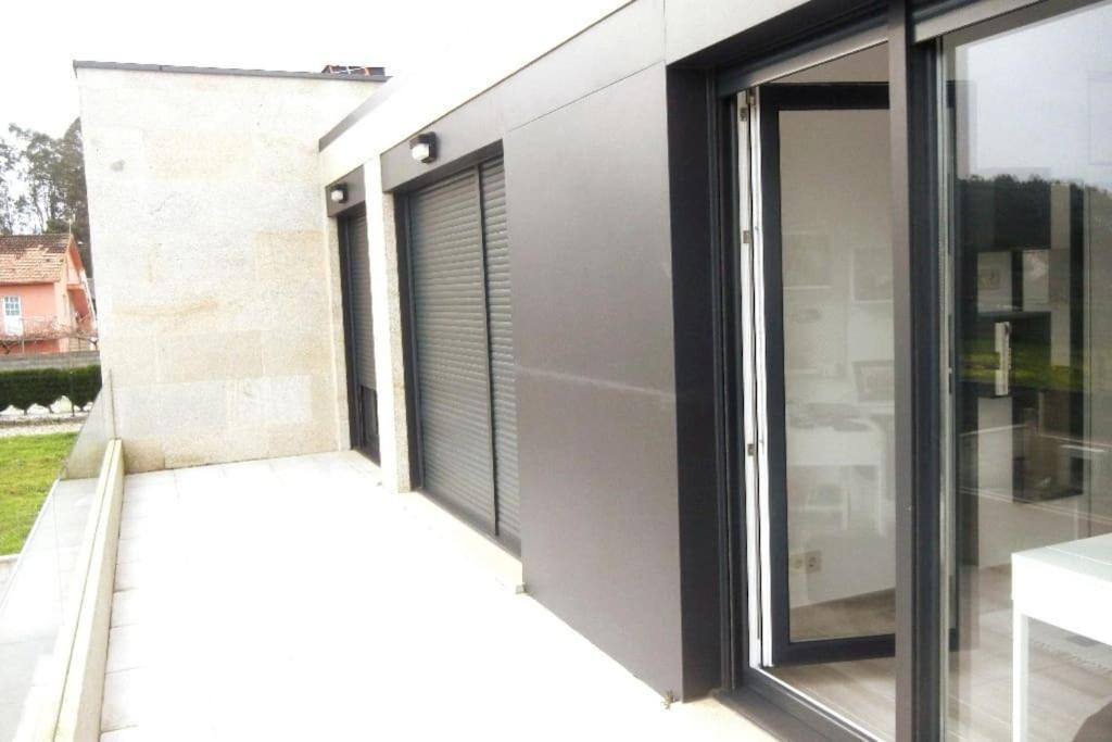 Chalet De Diseno Moderno En Sanxenxo Eksteriør bilde