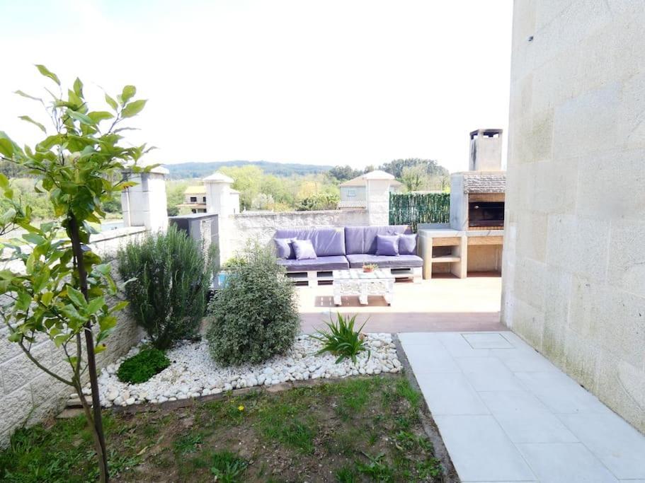 Chalet De Diseno Moderno En Sanxenxo Eksteriør bilde