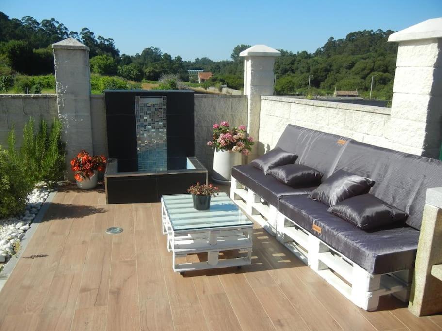 Chalet De Diseno Moderno En Sanxenxo Eksteriør bilde