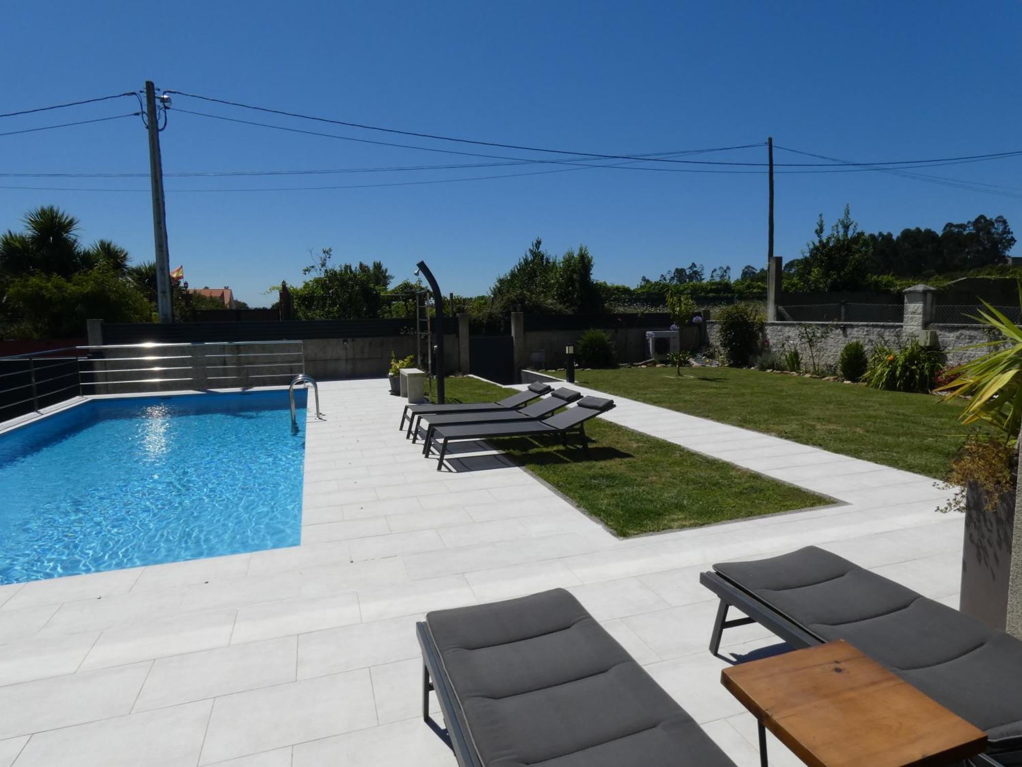 Chalet De Diseno Moderno En Sanxenxo Eksteriør bilde