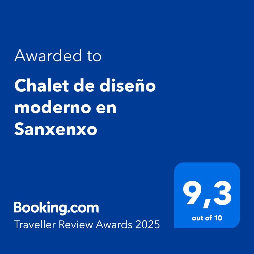 Chalet De Diseno Moderno En Sanxenxo Eksteriør bilde